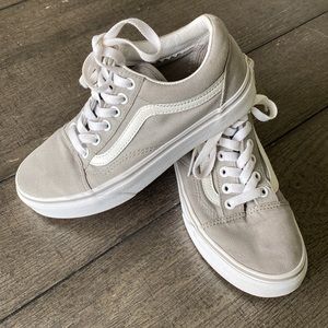 Vans sneakers lace up gray size US women 5.5